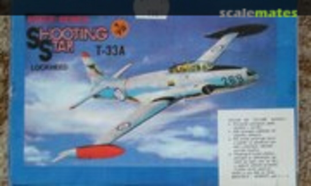 1:72 Lockheed T-33 Shooting Star (Blue Tank )