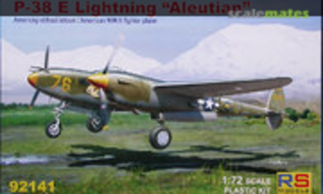 1:72 P-38E Lightning (RS Models 92141)