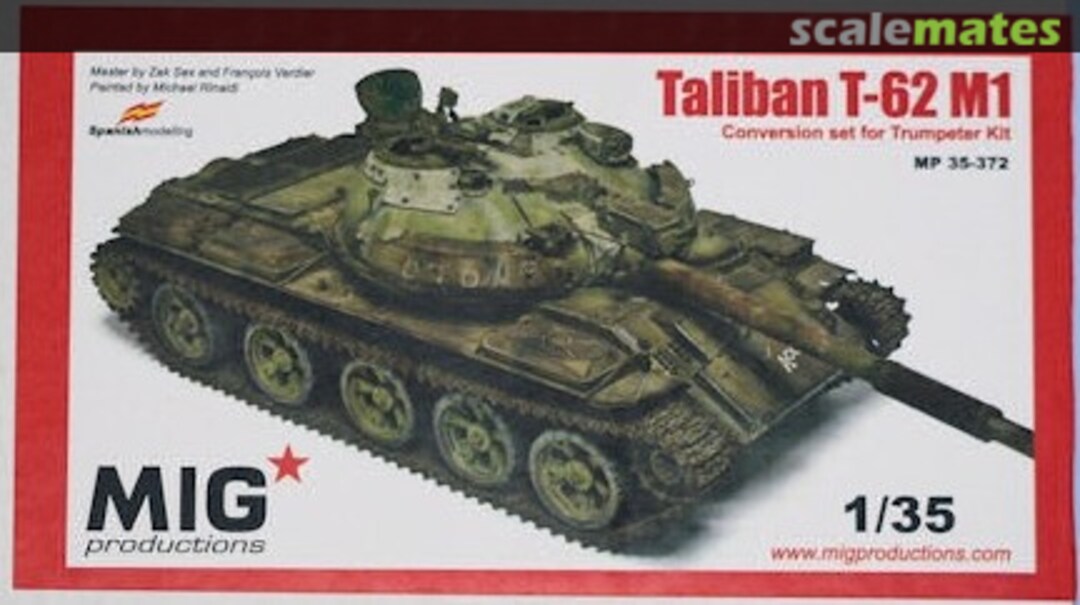 Boxart Taliban T-62 M1 MP 35-372 MIG Productions