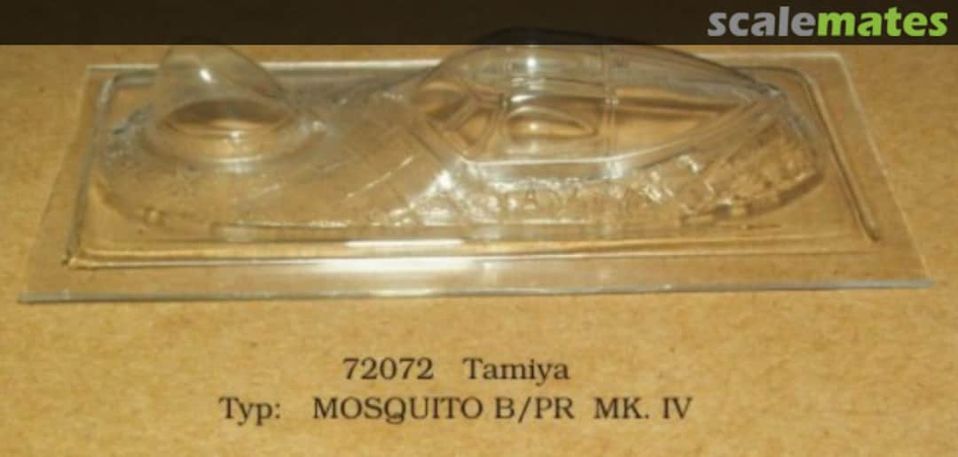 Contents Mosquito B/PR Mk.IV Vacuform Canopy 72072 Rob-Taurus