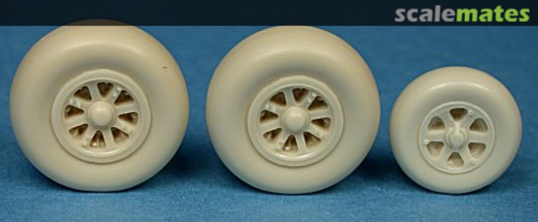 Boxart P-38 Lightning Wheels 48225 Ultracast