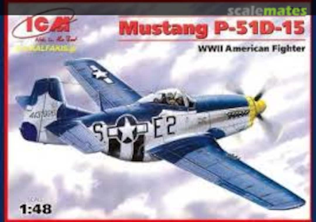 Boxart Mustang P-51D-15 48151 ICM