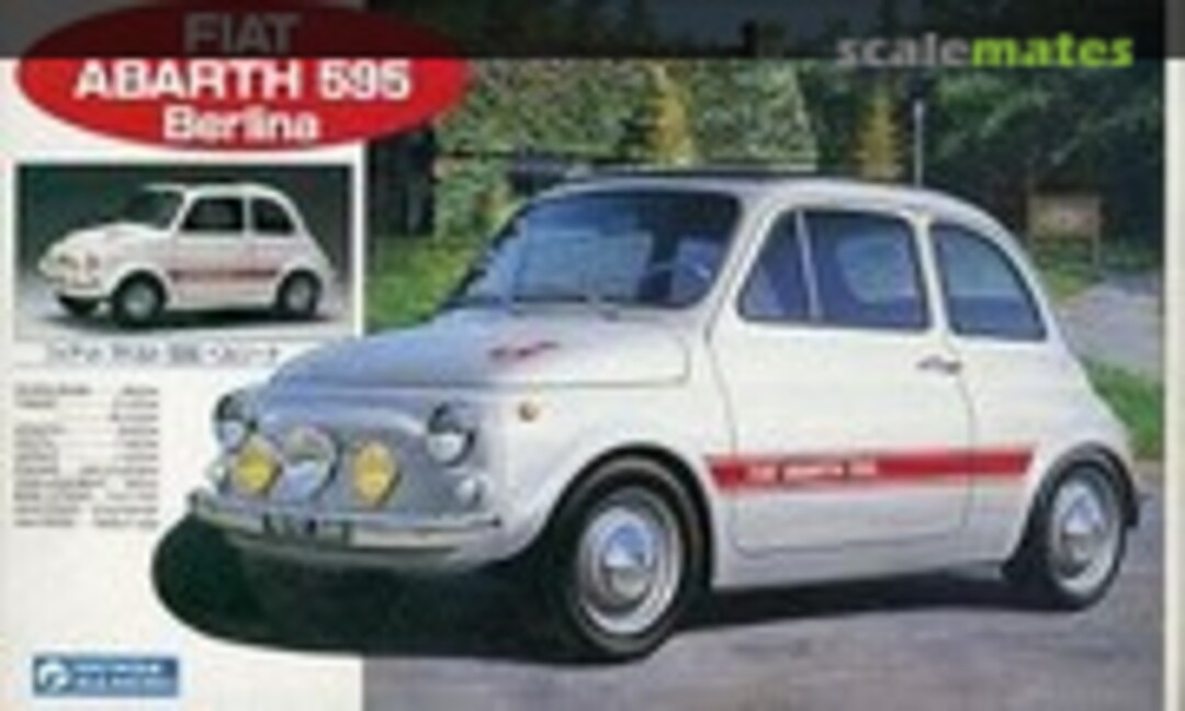 1:24 Fiat Abarth 595 Berlina (Gunze Sangyo G-192)