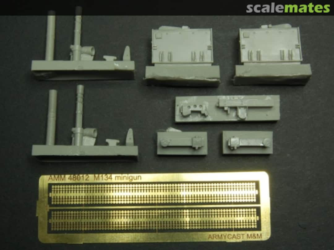 Boxart M-134 minigun AC 48012 Armycast M&M