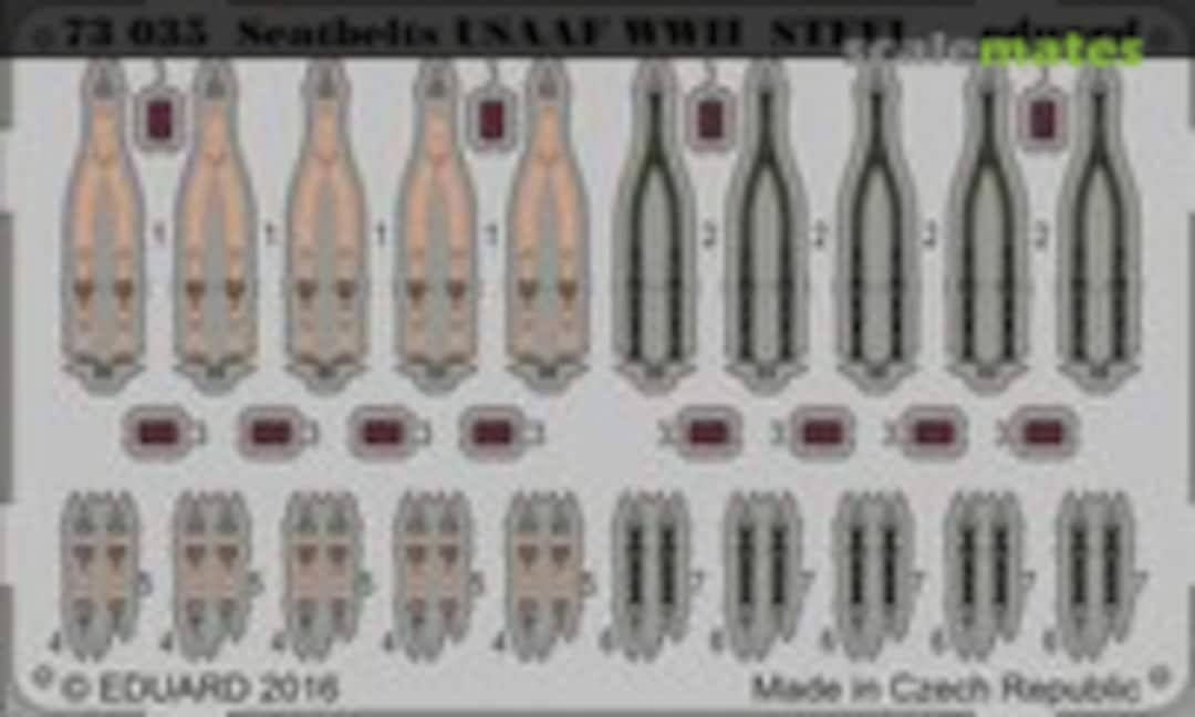 1:72 Seatbelts USAAF WWII (Eduard 73035)