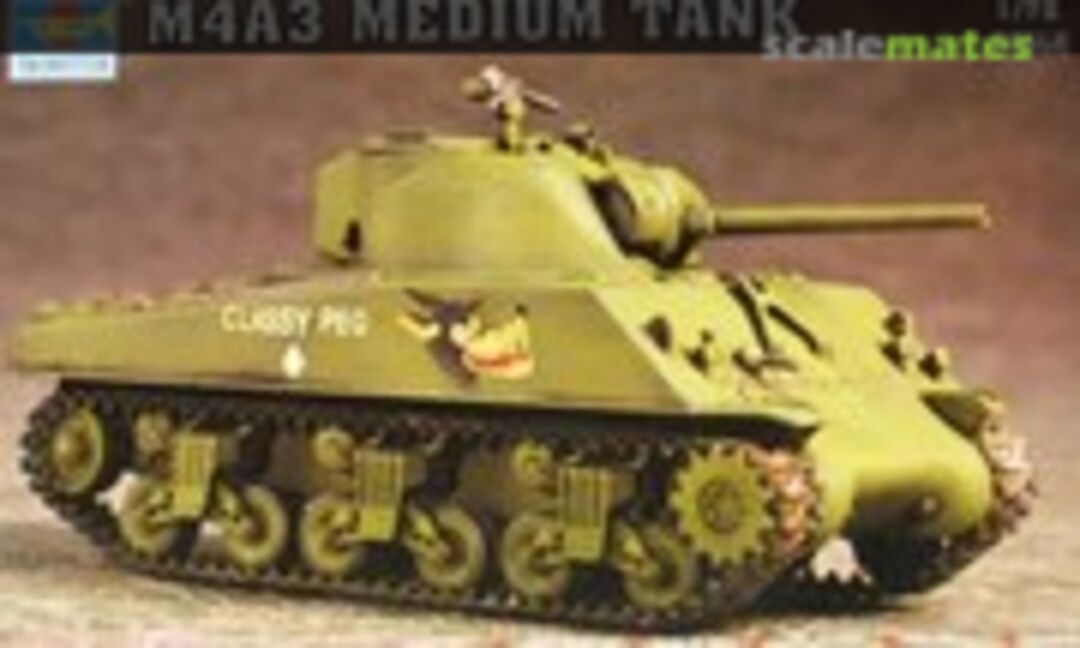 1:72 M4A3 Medium Tank (Trumpeter 07224)