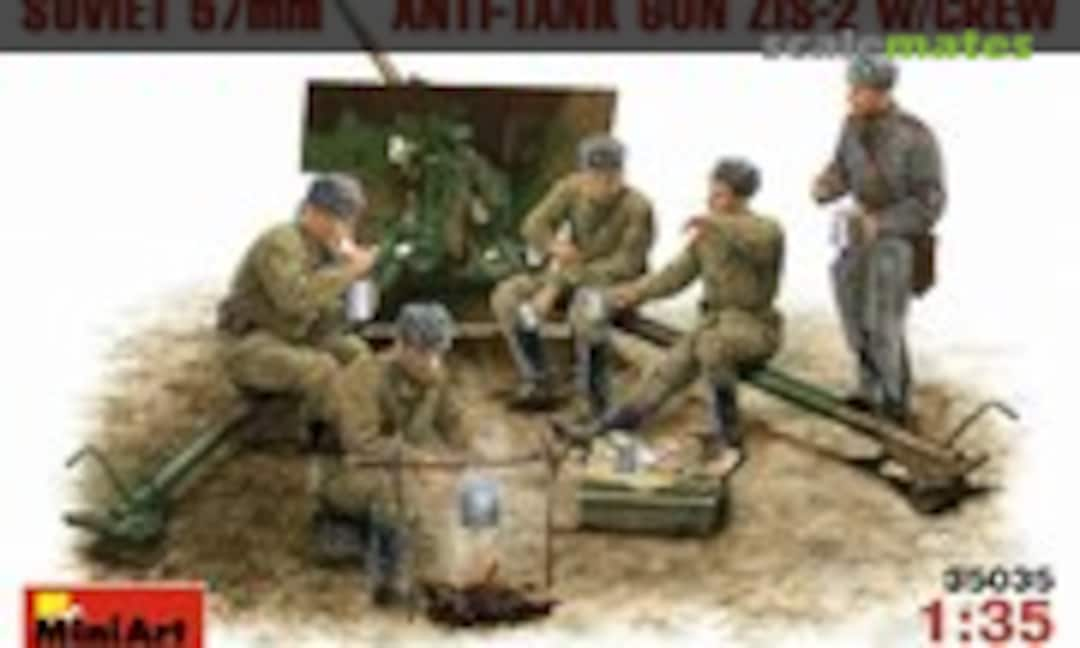 1:35 57mm Anti-Tank Gun ZIS-2 w/Crew (MiniArt 35035)