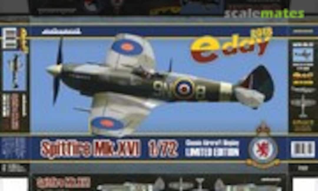 1:72 Spitfire Mk.XVI Classic Aircraft Display Limited Edition (Eduard 7132)