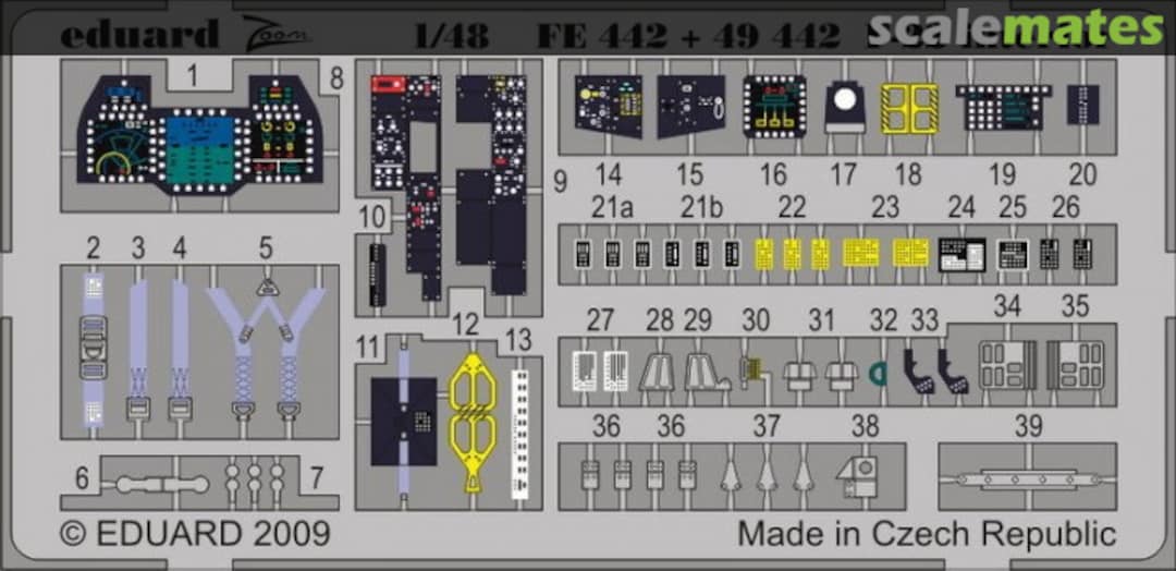 Boxart F-22 interior S.A. FE442 Eduard