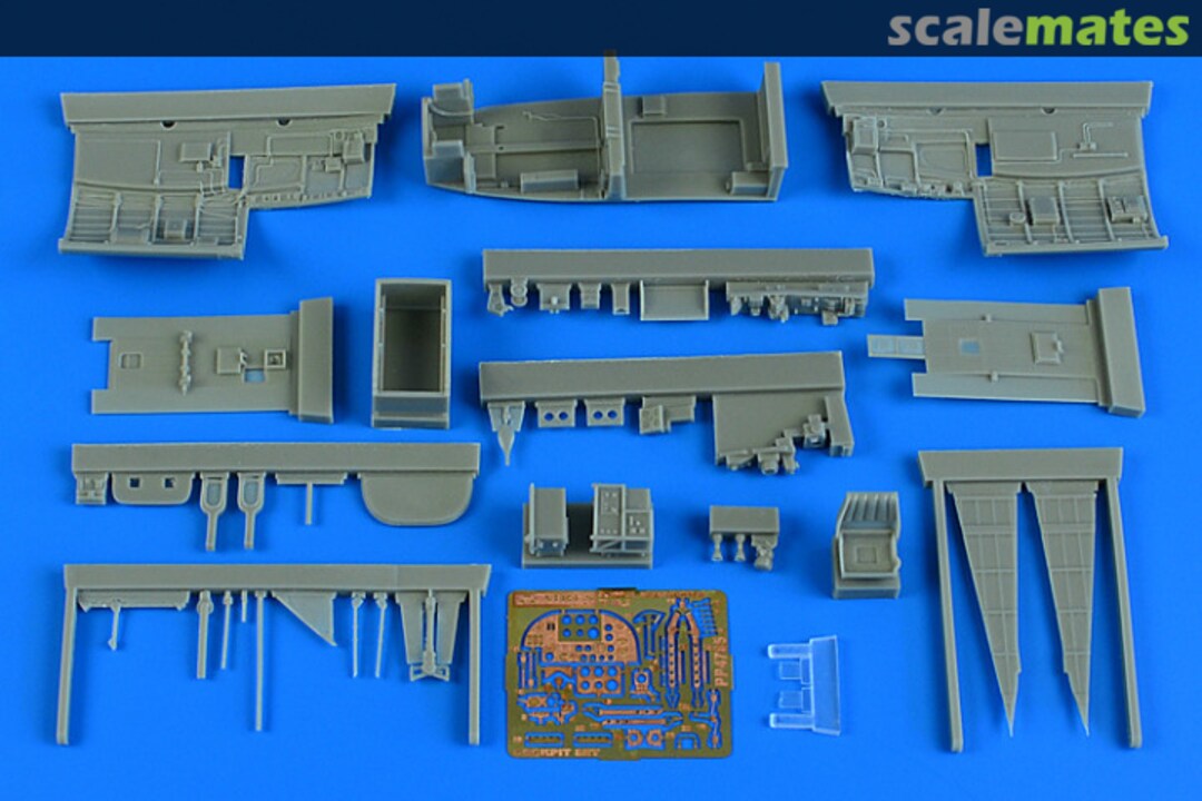 Boxart Beaufighter TF. X cockpit set 4785 Aires