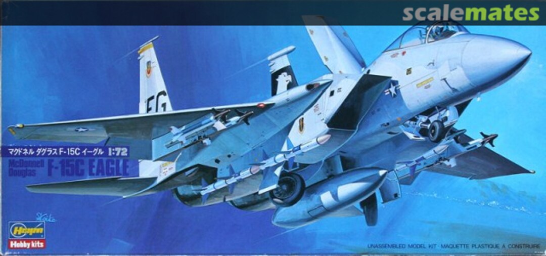 Boxart F-15C Eagle 707 Hasegawa