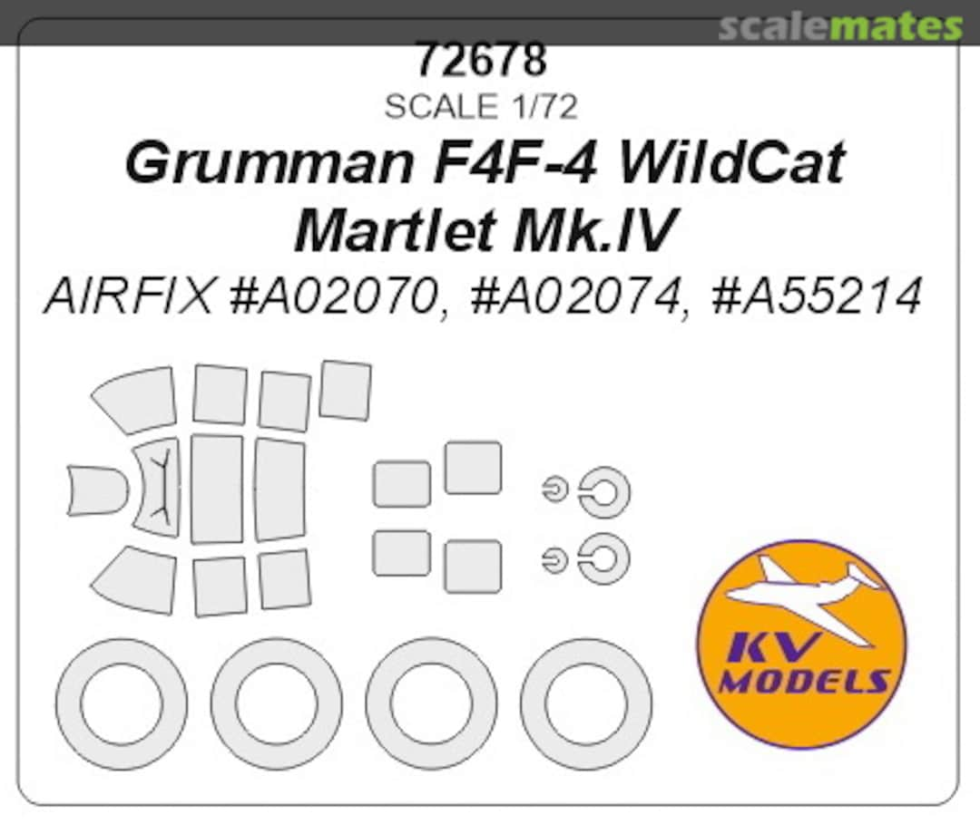 Boxart Grumman F4F Wildcat 72678 KV Models