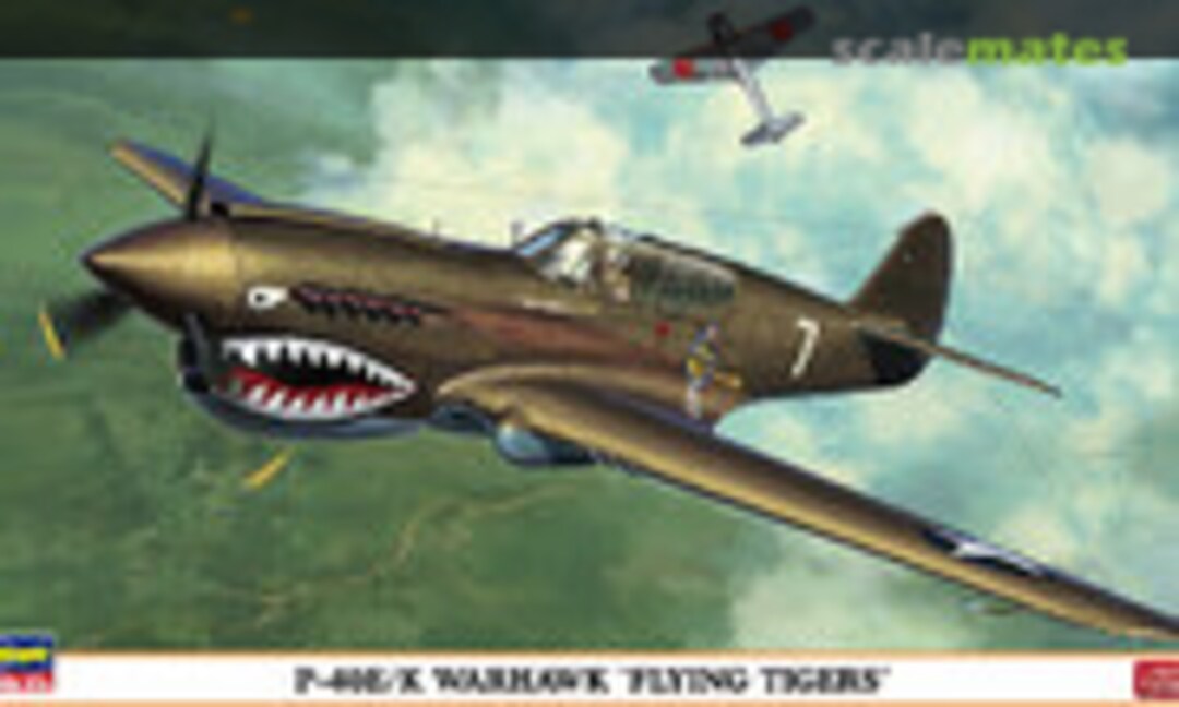 1:48 P-40E/K Warhawk 'Flying Tigers' (Hasegawa 09966)