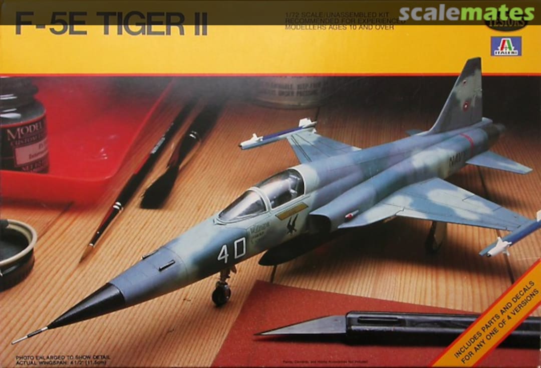 Boxart Northrop F-5E Tiger II 686 Testors