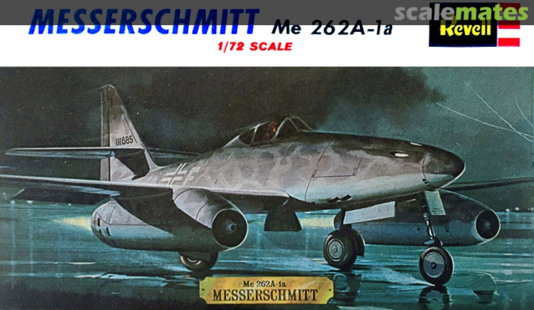 Boxart Messerschmitt Me 262A-1a H-624 Revell