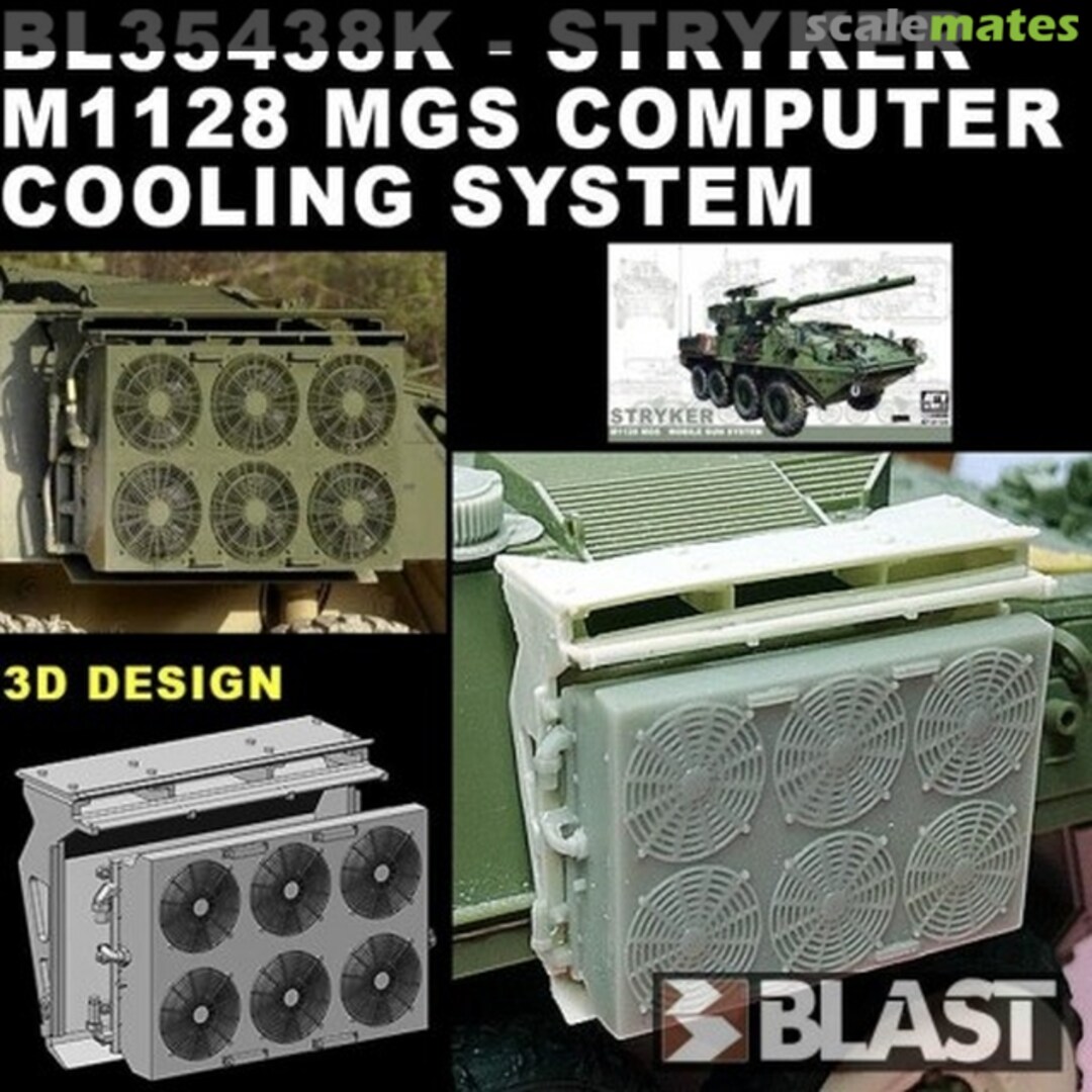 Boxart Stryker M1128 MGS Computer Cooling System BL35438K Blast Models