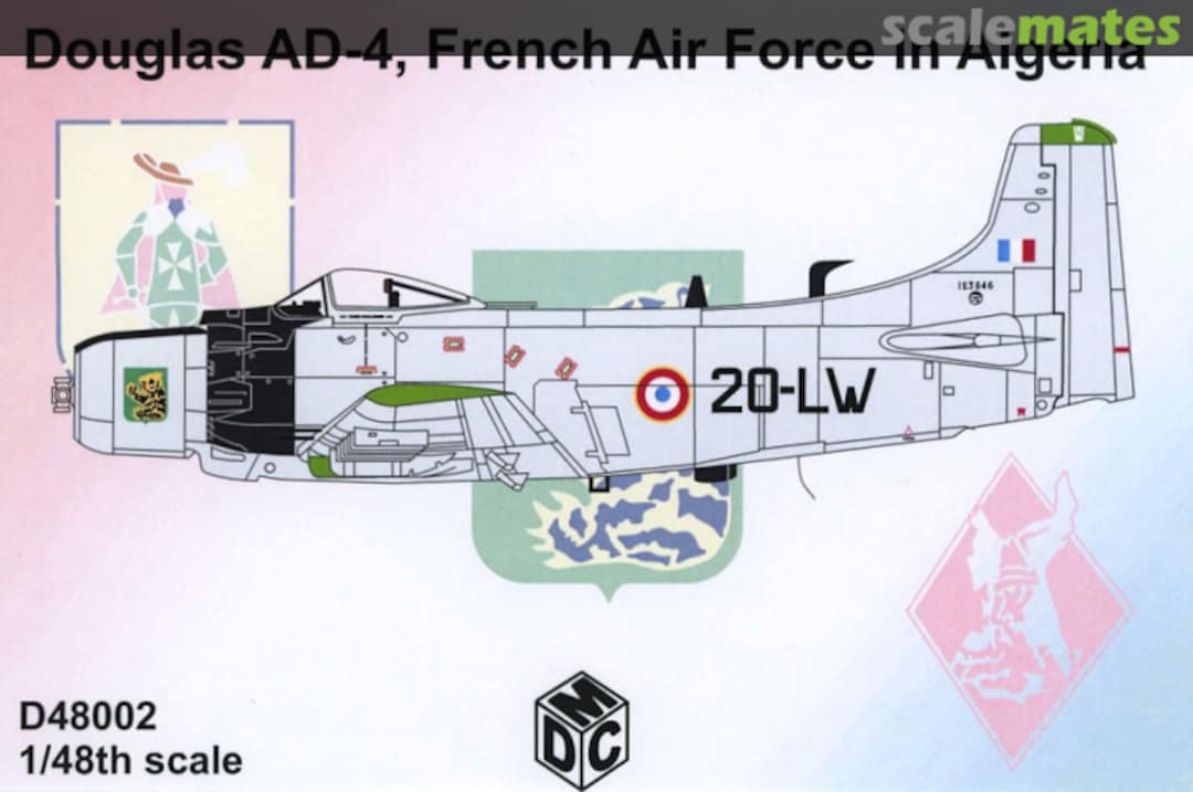 Boxart Douglas AD-4 D48002 Model Design Construction