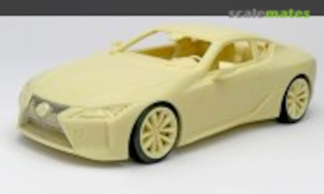 1:24 Lexus LC500 S Package (LHD Version) (KitBox &amp; PZY Model KB08-16)