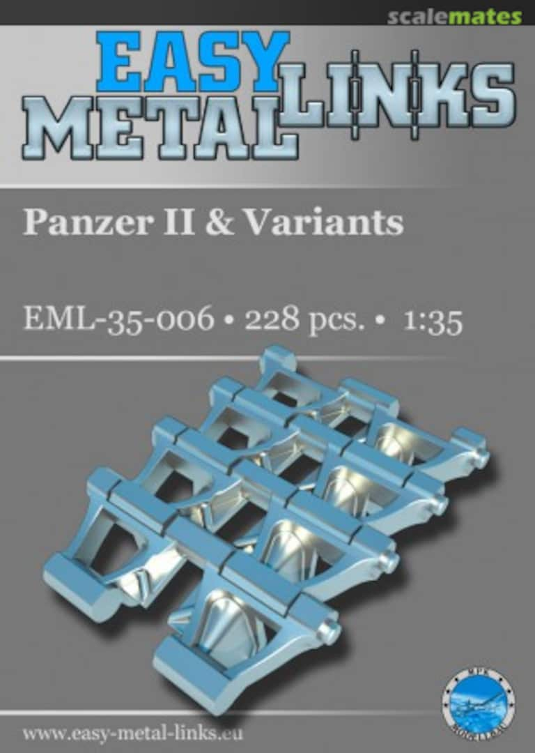 Boxart Panzer II & Variants EML35-006 Easy Metal Links