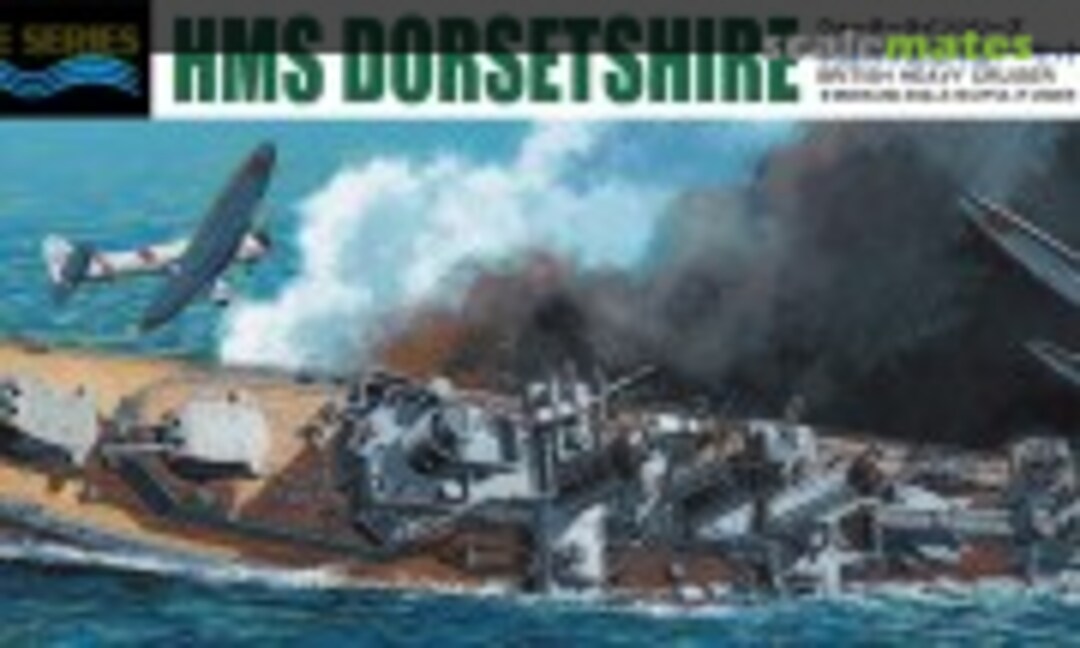 1:700 HMS Dorsetshire 'Indian Ocean Raid' (Aoshima 052662)