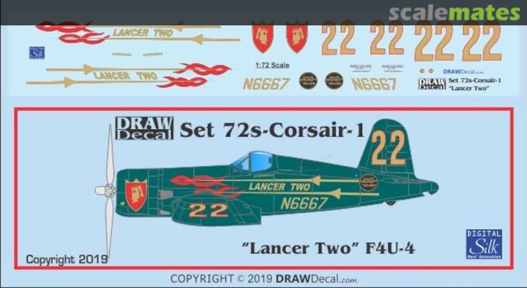 Boxart "Lancer Two" 1968/1969 Reno Racer 72s-corsair-1 Draw Decal