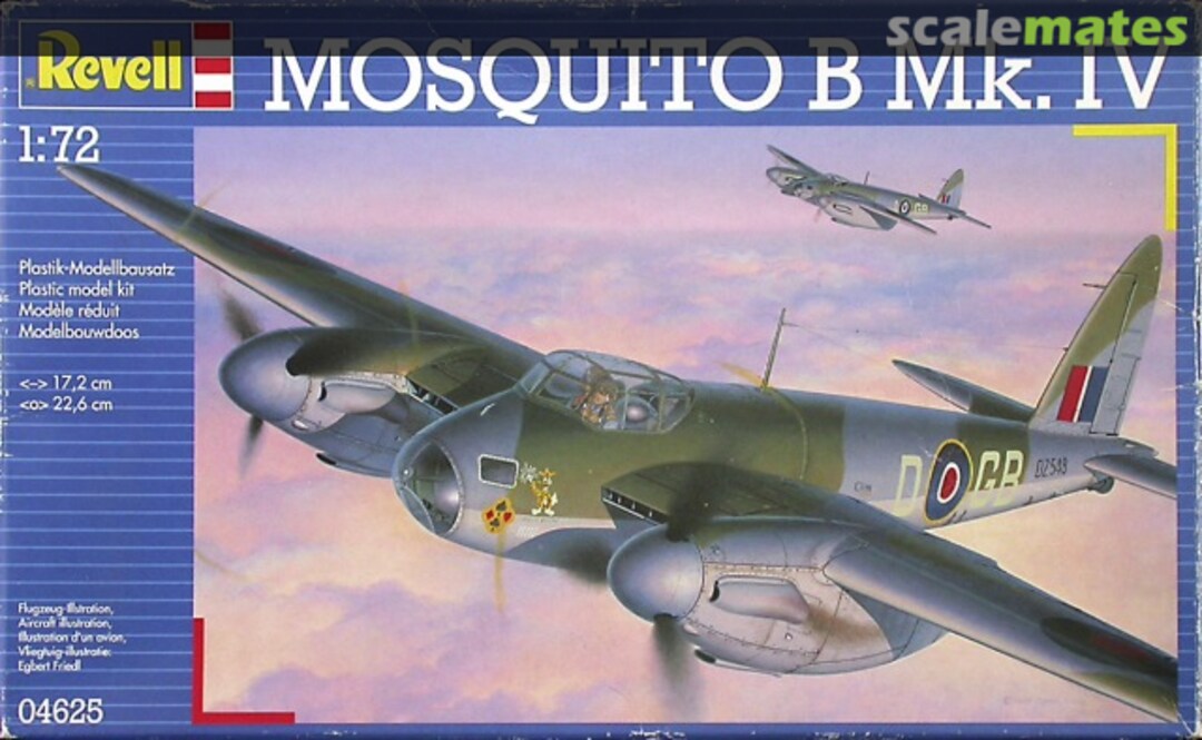 Boxart Mosquito B Mk.IV 04625 Revell