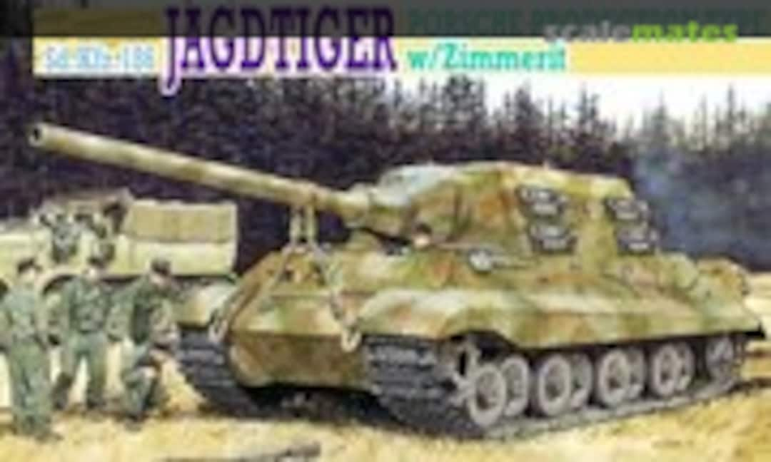 1:35 Jagdtiger Porsche Production Type w/ Zimmerit (Dragon 6493)