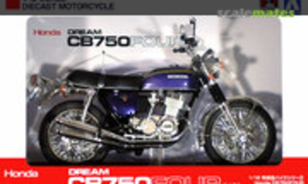 1:12 Honda Dream CB750Four (K2) Purple (Aoshima 106594)