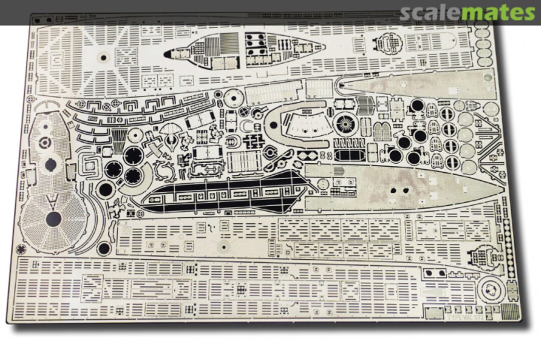 Boxart Photo Etched Deck for Revell Type VIIC SKU-030 RCSubs