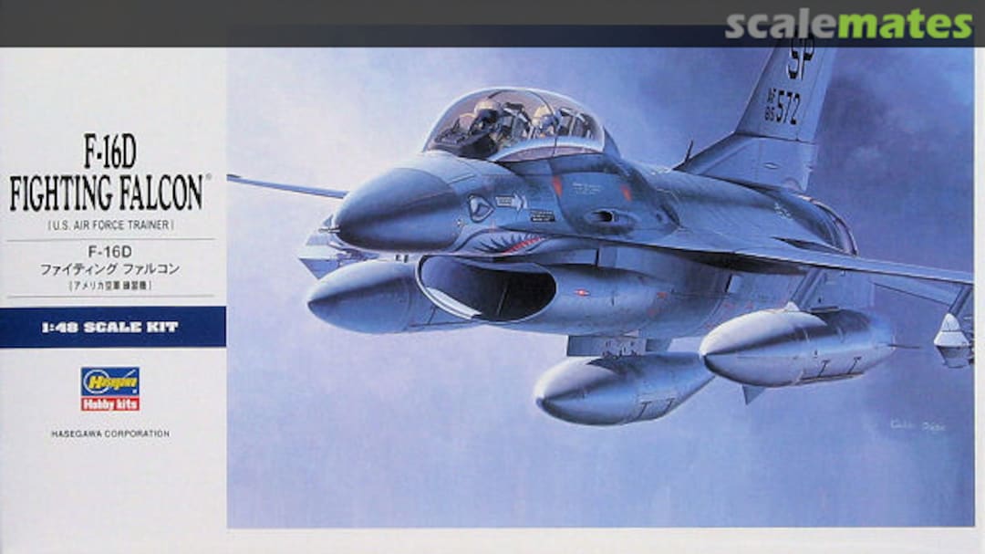 Boxart F-16D Fighting Falcon 06106 Hasegawa