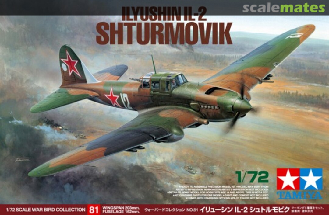 Boxart Shturmovik 60781 Tamiya