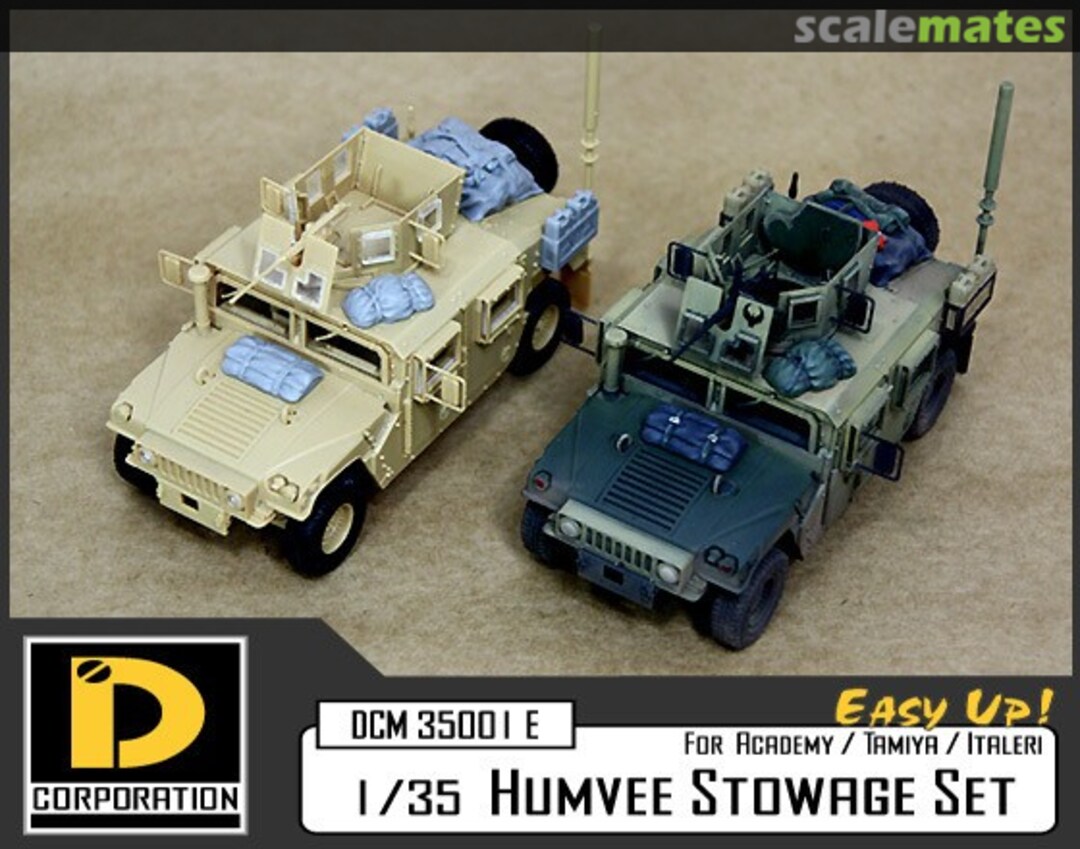 Boxart Humvee Stowage Set DCM 35001 E D Corporation