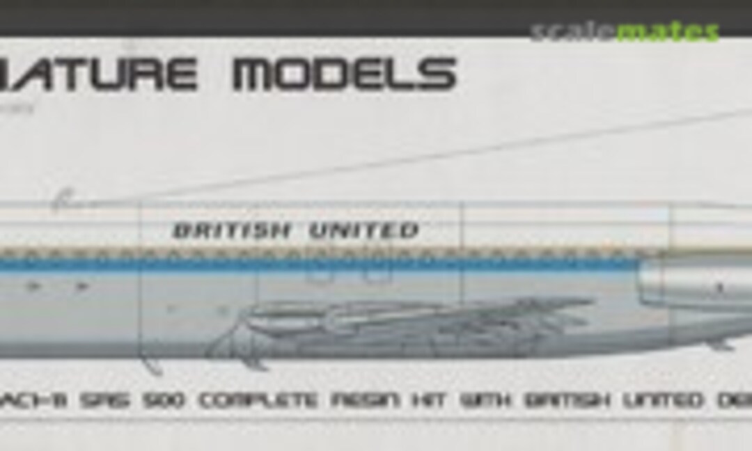 BAC 1-11 Srs 500 (LGW Miniatures LGW111500BUA)