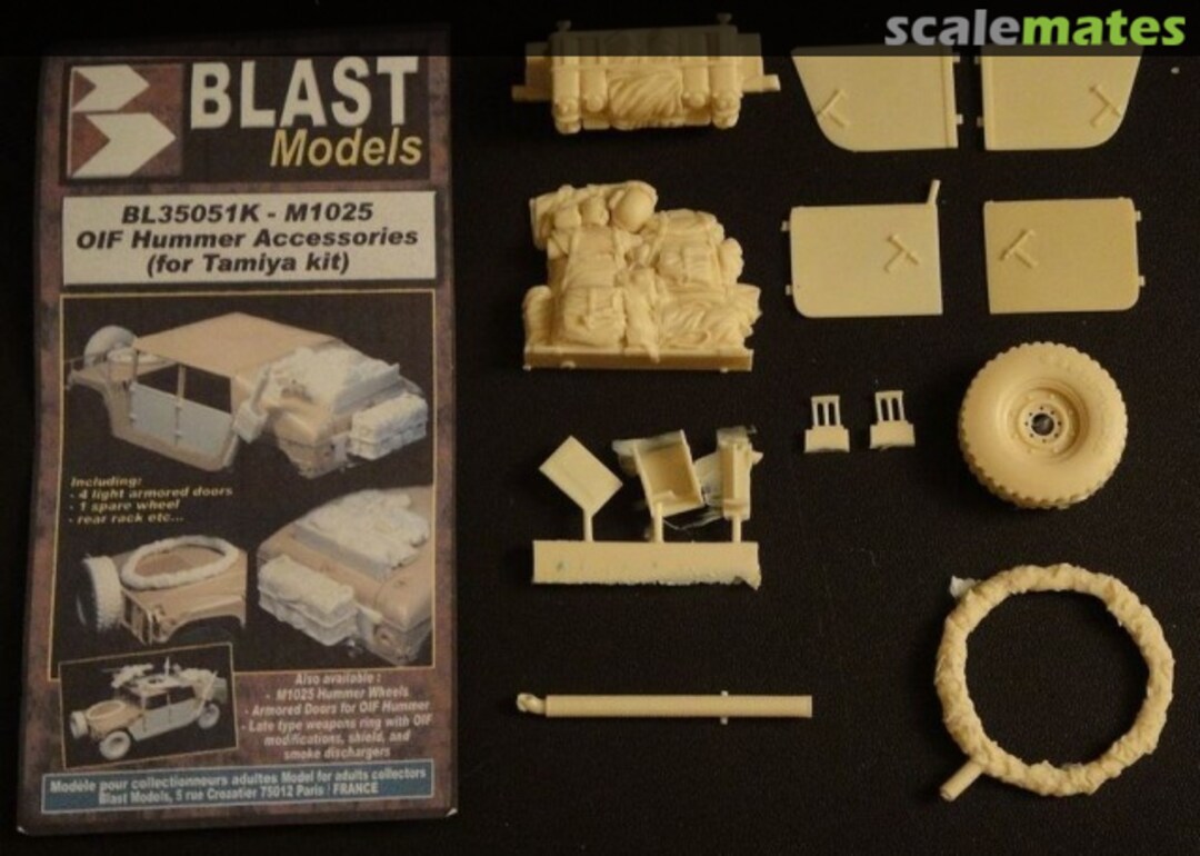 Boxart OIF HUMMER Accessories BL35051K Blast Models