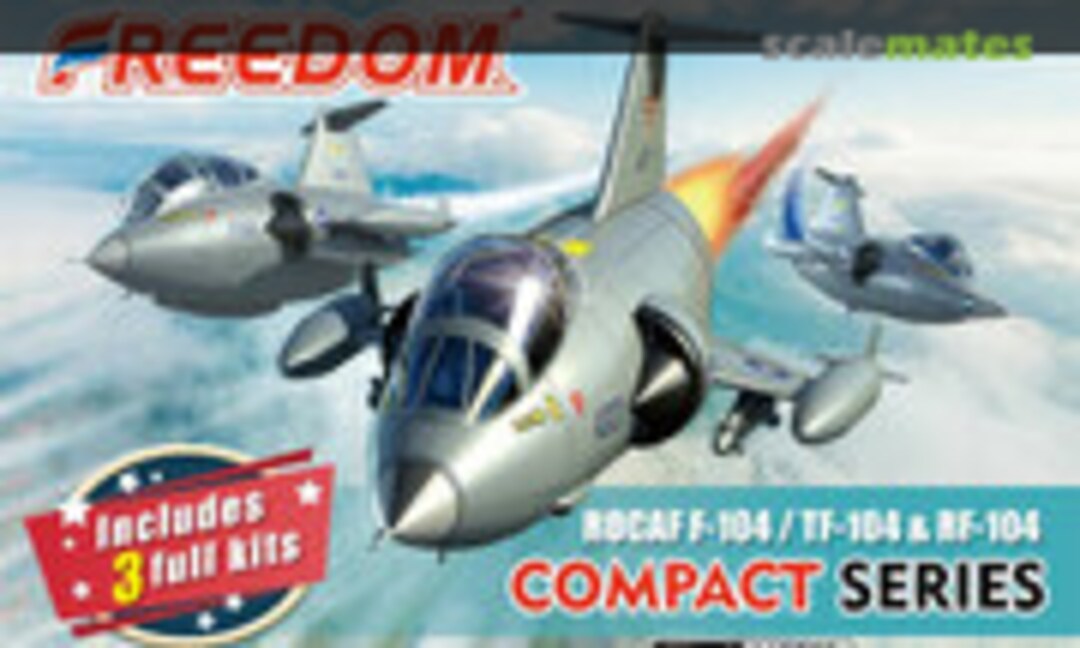 1:Egg ROCAF F-104/TF-104 &amp; RF-104 (Freedom Model Kits 162702)