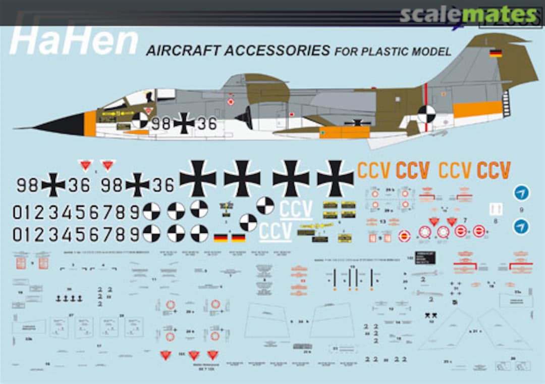 Boxart F-104G CCV 72056 HaHen