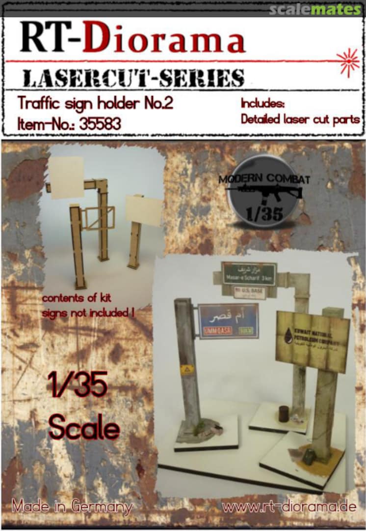 Boxart Traffic sign holder No.2 35583 RT-Diorama