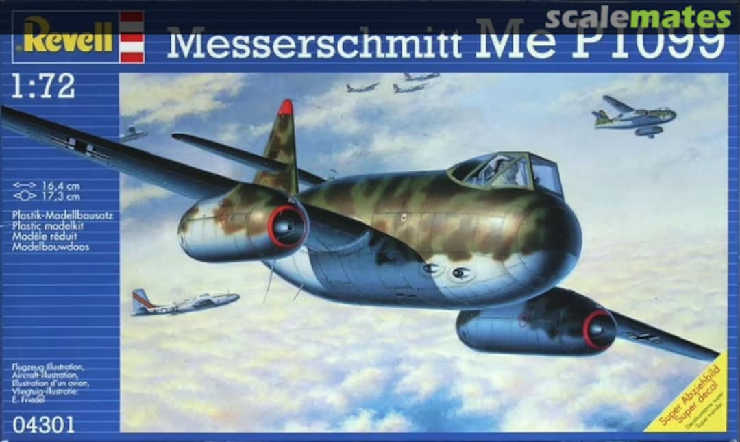 Boxart Messerschmitt Me P1099 04301 Revell