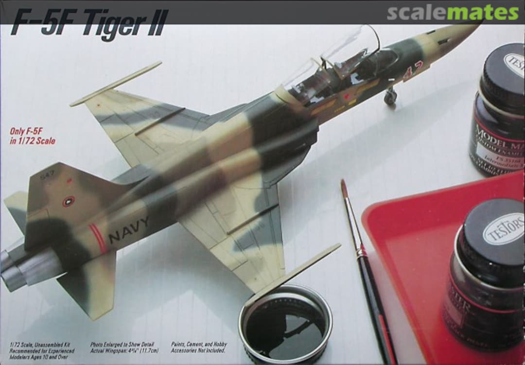 Boxart F-5F Tiger II 689 Testors