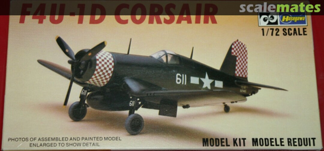 Boxart F4U-1D Corsair 1178 Minicraft Hasegawa