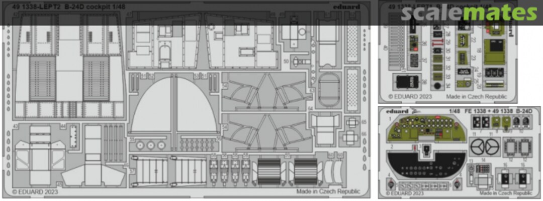 Boxart B-24D cockpit 491338 Eduard