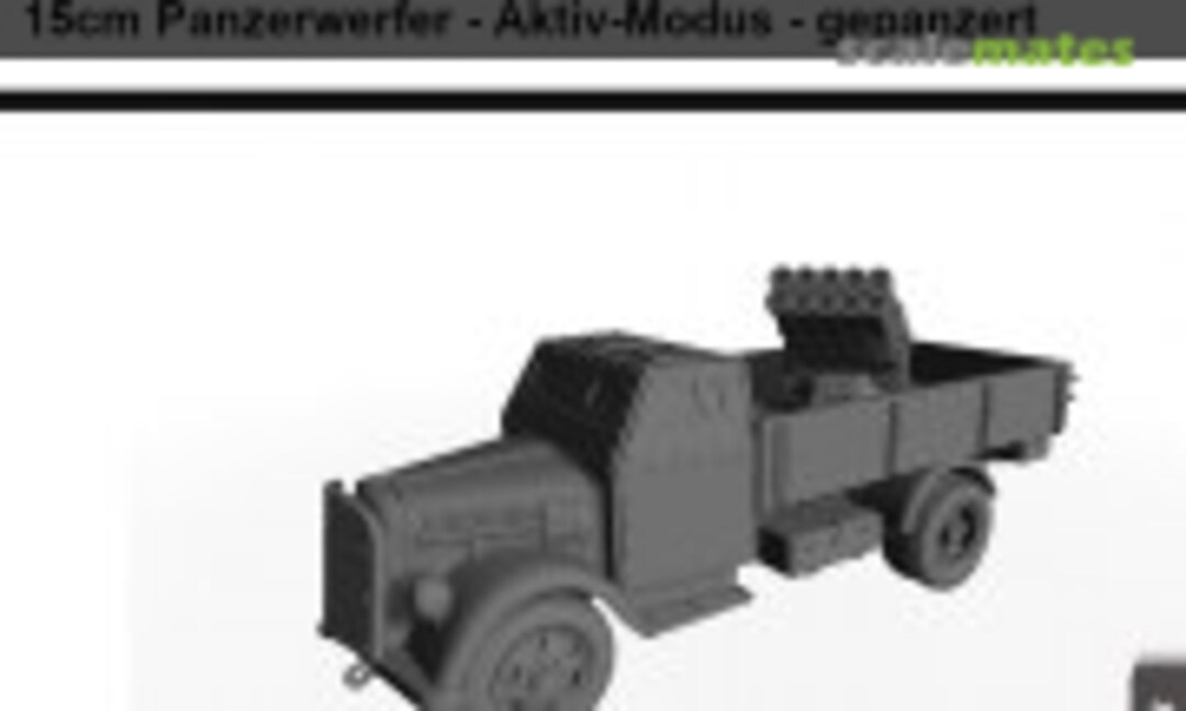 1:72 Opel Blitz 15cm Panzerwerfer (MoBau-Factory WW0212)