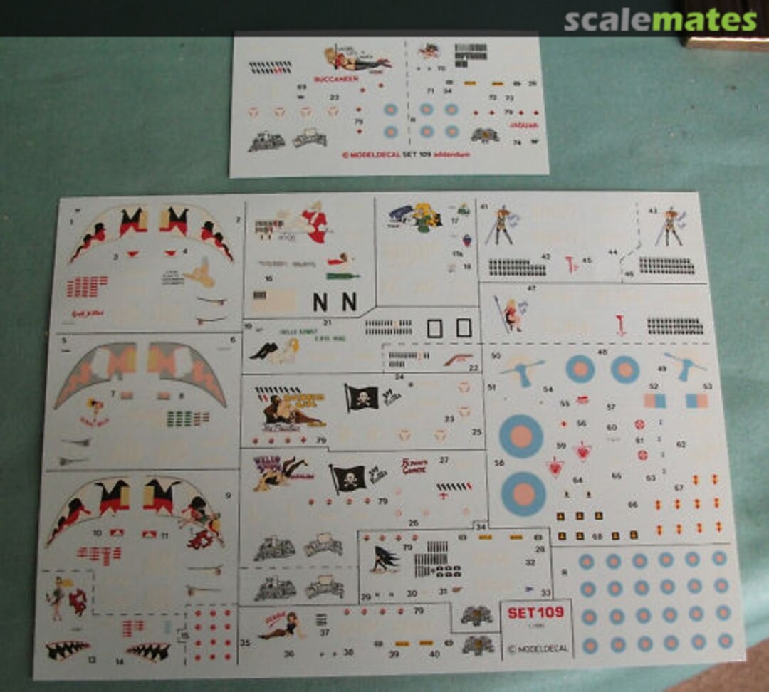 Boxart RAF - Desert Storm (1) 109 Modeldecal