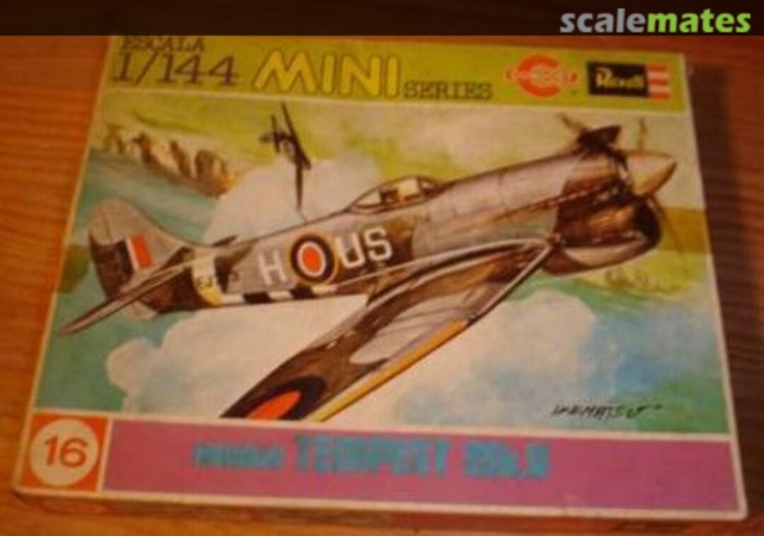 Boxart Hawker Tempest Mk.V H-1016 Revell/Congost