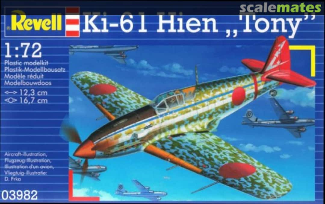 Boxart Ki-61 Hien "Tony" 03982 Revell