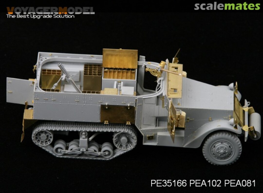 Boxart M4 Mortar Carrier 81mm Ammunition Stowage PEA102 Voyager Model