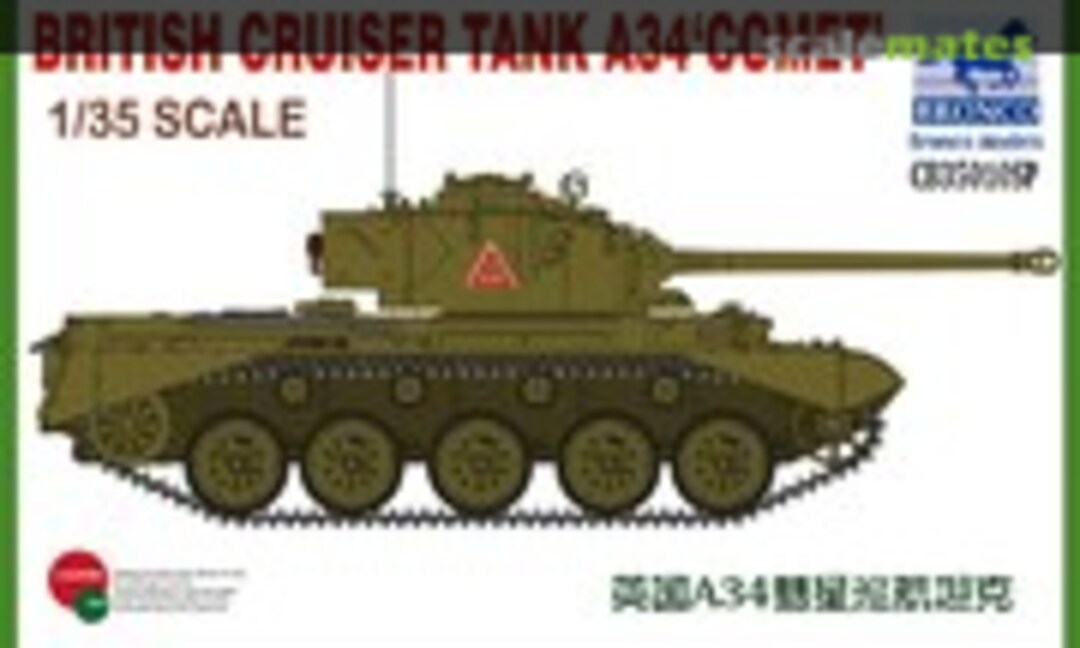 1:35 Cruiser Tank A34 'Comet' (Bronco CB35010SP)