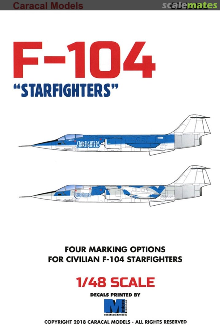 Boxart F-104 CD48062 Caracal Models