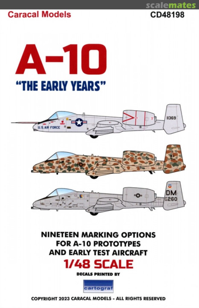 Boxart A-10 CD48198 Caracal Models