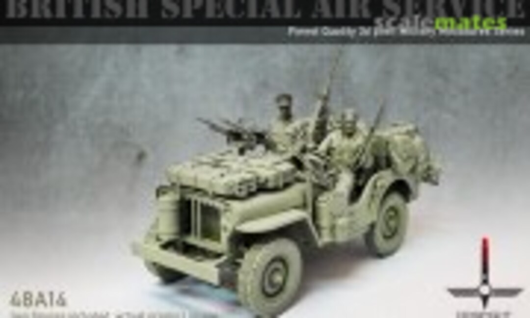 1:48 British Special Air Service Jeep (Dogfight Workshop 48A14)